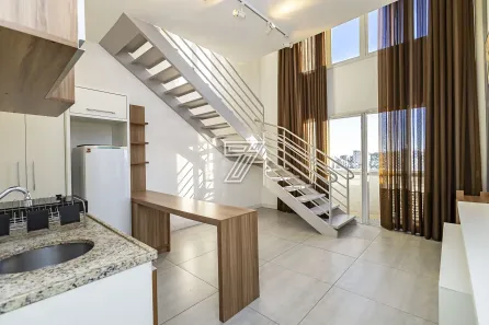 Apartamento com 1 Quarto à venda, 52m² no Centro, Curitiba