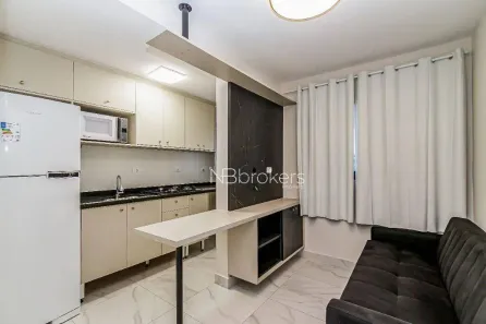Apartamento com 1 Quarto para venda ou aluguel, 34m² no Capão Raso, Curitiba