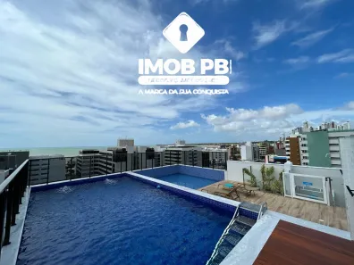 Flat com 1 Quarto à venda, 28m² no Tambaú, João Pessoa