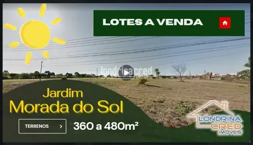 Lote/Terreno à venda, 10m² no Jardim Morada do Sol, Cambé