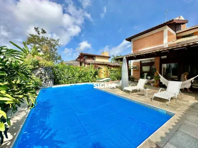 Casa de Condomínio com 4 Quartos à venda, 370m² no Enseada, Guarujá