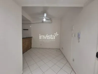 Apartamento com 1 Quarto para alugar, 46m² no Pompéia, Santos