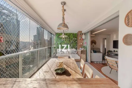 Apartamento com 3 Quartos à venda, 134m² no Cidade Monções, São Paulo