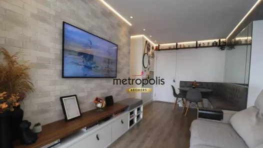 Apartamento com 2 Quartos à venda, 62m² no Jardim Stella, Santo André