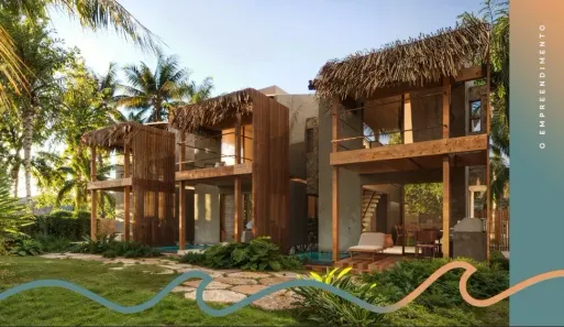 Casa de Condomínio com 2 Quartos à venda, 75m² no Barra Grande, Maragogi