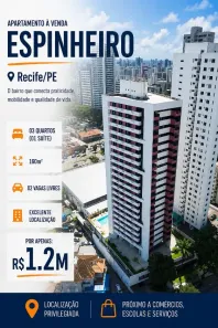 Apartamento com 3 Quartos à venda, 160m² no Graças, Recife