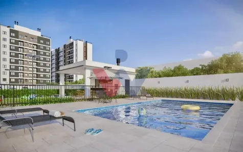 Apartamento com 1 Quarto à venda, 47m² no Novo Mundo, Curitiba