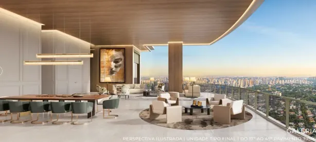 Apartamento com 4 Quartos à venda, 376m² no Jardim Guedala, São Paulo