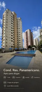Apartamento com 3 Quartos para alugar, 77m² no Nova Parnamirim, Parnamirim