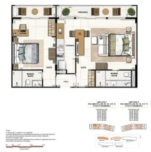 Apartamento com 2 Quartos à venda, 57m² no Barra da Tijuca, Rio de Janeiro