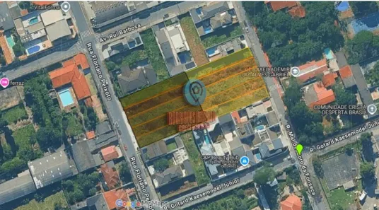 Lote/Terreno à venda, 400m² no Vila Romanópolis, Ferraz de Vasconcelos
