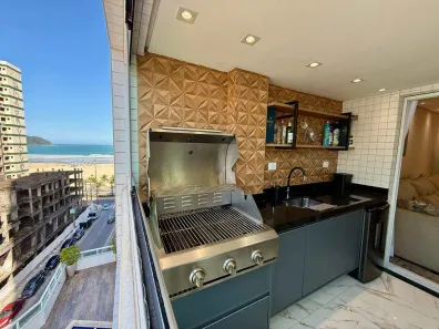 Apartamento com 3 Quartos à venda, 141m² no Guilhermina, Praia Grande