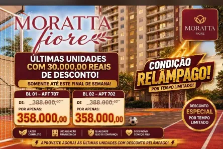 Apartamento com 2 Quartos à venda, 45m² no Flores, Manaus