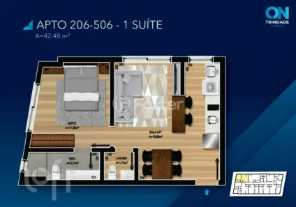 Apartamento com 2 Quartos à venda, 84m² no Centro, Florianópolis