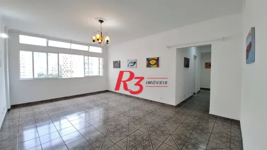 Apartamento com 3 Quartos à venda, 139m² no José Menino, Santos