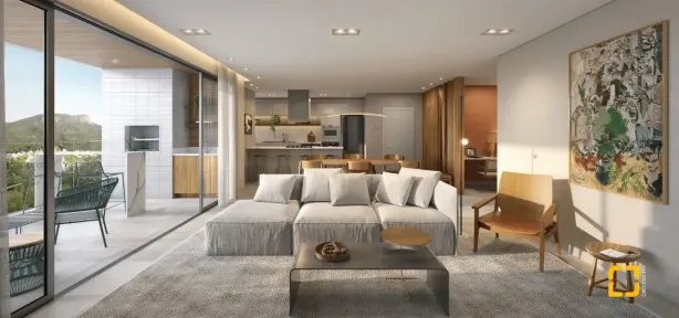 Apartamento com 3 Quartos à venda, 109m² no Pedra Branca, Palhoça