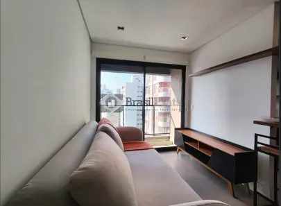Flat com 1 Quarto para alugar, 40m² no Pinheiros, São Paulo