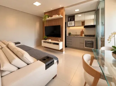 Apartamento com 2 Quartos à venda, 60m² no Vila Rosa, Goiânia