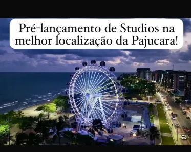 Apartamento com 1 Quarto à venda, 23m² no Pajuçara, Maceió