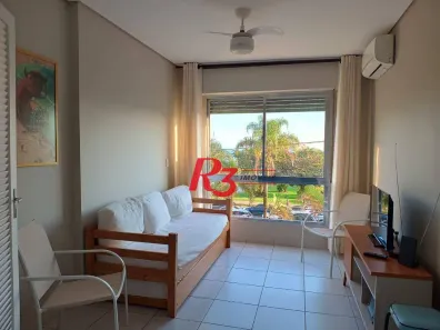 Apartamento com 1 Quarto para alugar, 56m² no Aparecida, Santos