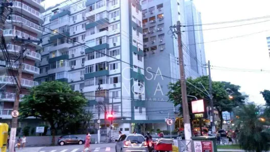 Apartamento com 1 Quarto para alugar, 46m² no Gonzaga, Santos
