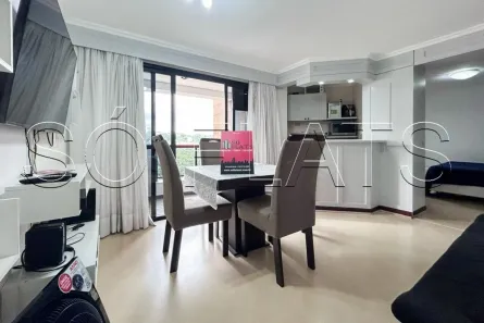 Flat com 1 Quarto para alugar, 39m² no Higienópolis, São Paulo