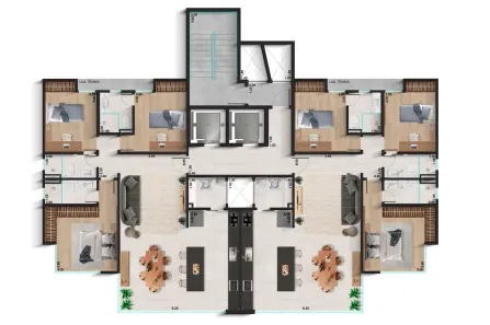 Apartamento com 3 Quartos à venda, 104m² no Estrela Sul, Juiz de Fora