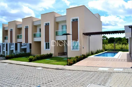 Casa de Condomínio com 3 Quartos à venda, 99m² no Jacundá, Aquiraz