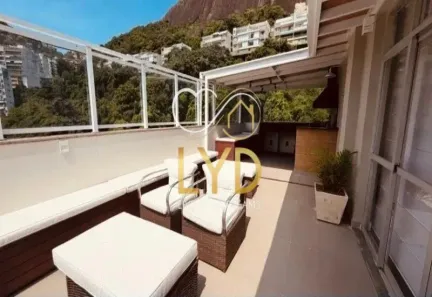 Cobertura com 3 Quartos à venda, 161m² no Lagoa, Rio de Janeiro