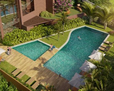 Apartamento com 1 Quarto à venda, 56m² no Caxangá, Recife