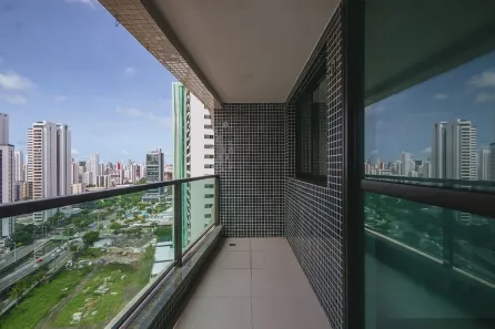 Apartamento com 3 Quartos para alugar, 82m² no Boa Viagem, Recife