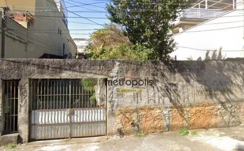 Lote/Terreno à venda, 500m² no Campestre, Santo André