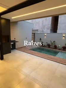 Casa de Condomínio com 3 Quartos à venda, 155m² no Loteamento Portal do Vale II, Uberlândia