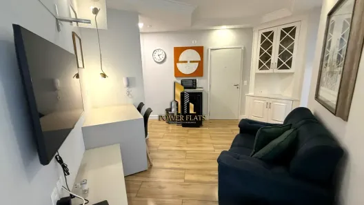 Apartamento com 1 Quarto para alugar, 30m² no Indianópolis, São Paulo