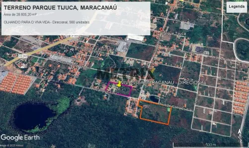 Lote/Terreno à venda, 28605m² no Parque Tijuca, Maracanaú