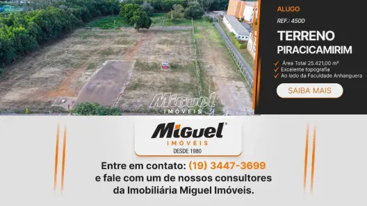 para alugar, 25421m² no Nova América, Piracicaba