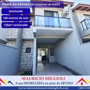 Casa com 2 Quartos à venda, 125m² no Praia do Ervino, São Francisco do Sul