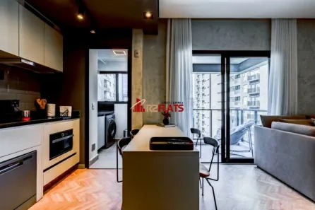 Flat com 1 Quarto para alugar, 49m² no Jardim Europa, São Paulo