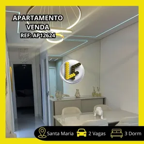 Apartamento com 3 Quartos à venda, 78m² no Santa Maria, Santo André