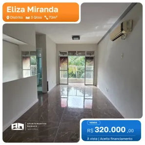Apartamento com 3 Quartos à venda, 73m² no Distrito Industrial I, Manaus