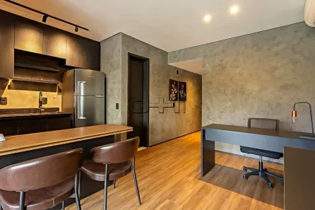 Apartamento com 1 Quarto para alugar, 62m² no Vila Nova Conceição, São Paulo