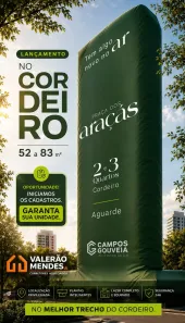 Apartamento com 2 Quartos à venda, 52m² no Cordeiro, Recife