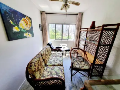 Apartamento com 2 Quartos para alugar, 72m² no Pitangueiras, Guarujá
