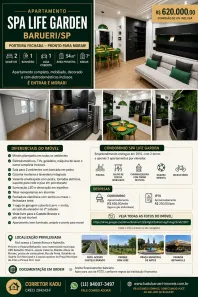 Apartamento com 2 Quartos à venda, 54m² no Vila Barros, Barueri