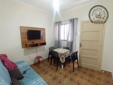 Apartamento com 1 Quarto para alugar, 40m² no Guilhermina, Praia Grande