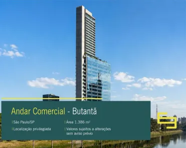 Imóvel Comercial para alugar, 1386m² no Butantã, São Paulo