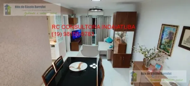 Apartamento com 2 Quartos à venda, 61m² no Cidade Nova, Indaiatuba