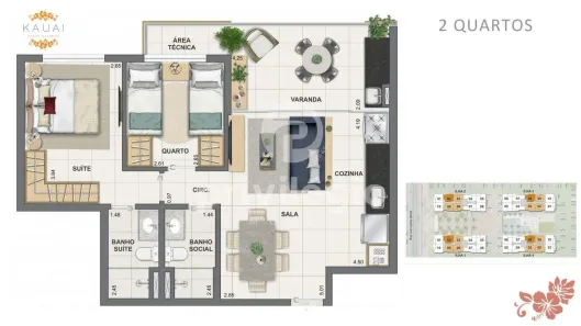 Apartamento com 2 Quartos à venda, 59m² no Recreio dos Bandeirantes, Rio de Janeiro