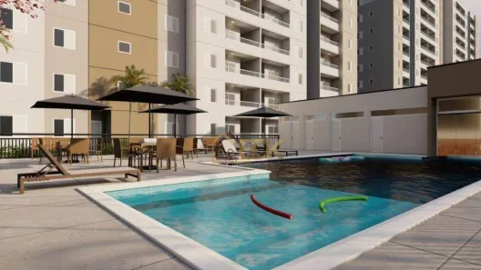 Apartamento com 2 Quartos à venda, 49m² no Jardim Gurilândia, Taubaté