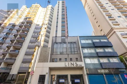 Apartamento com 1 Quarto para alugar, 25m² no Centro, Curitiba